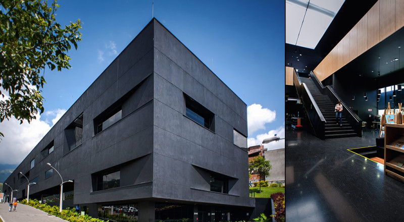 Parque Biblioteca Fernando Botero, Corregimiento de San Cristobal, Medellín, para la revista de Arquitectura de la Organización Corona.