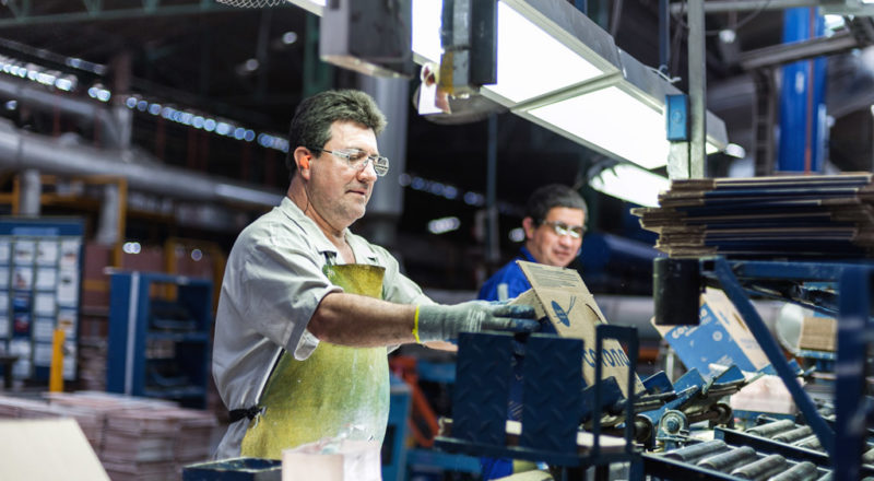 Para la Organización Corona, su planta de producción en La Estrella, Antioquia.
